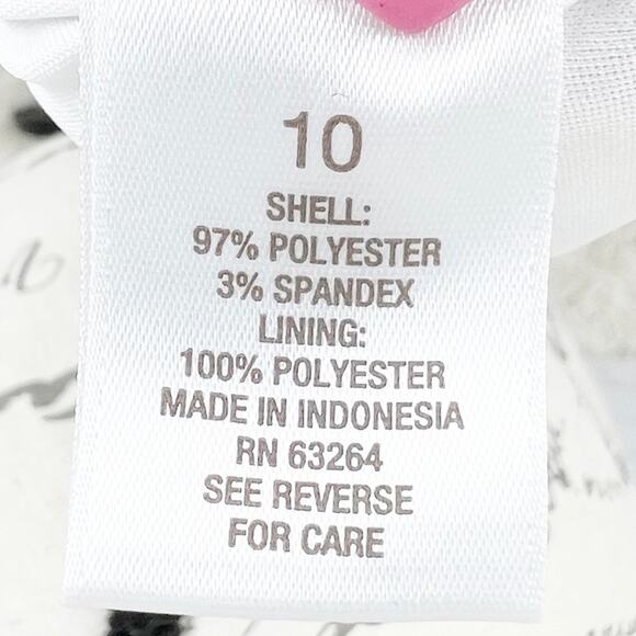 Luxe by Carmen Marc Valvo Floral Belted Dress Size 10 - Picture 10 of 11